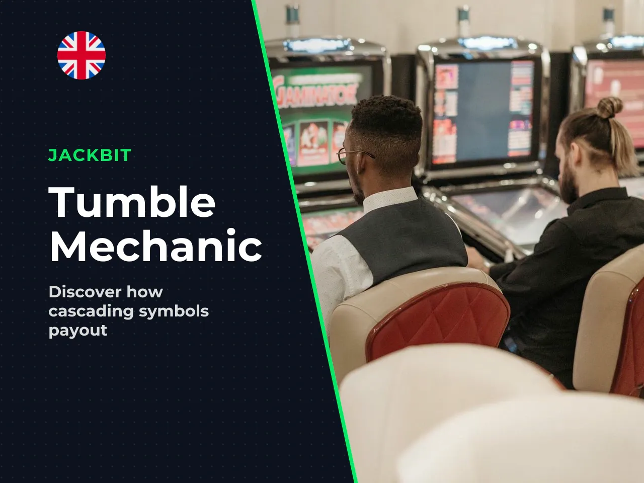 The Tumble mechanic after a winning