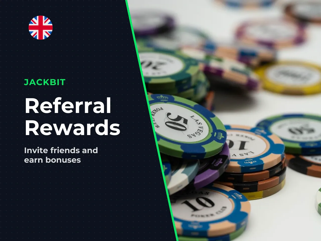 Jackbit referral bonus and invitation rewards