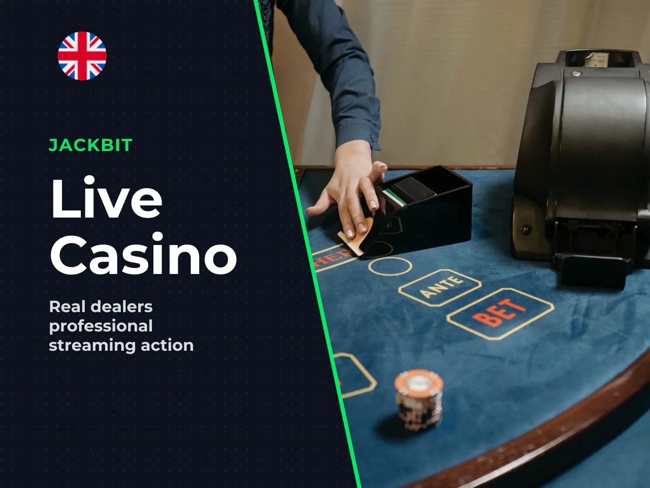 4.3 Live Casino games with real