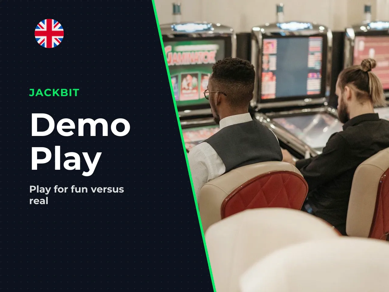 Differences between demo and real-money play