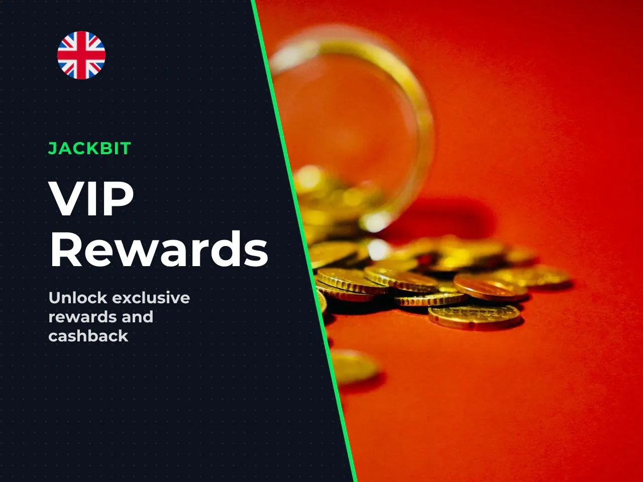 VIP programme, cashback and daily rewards